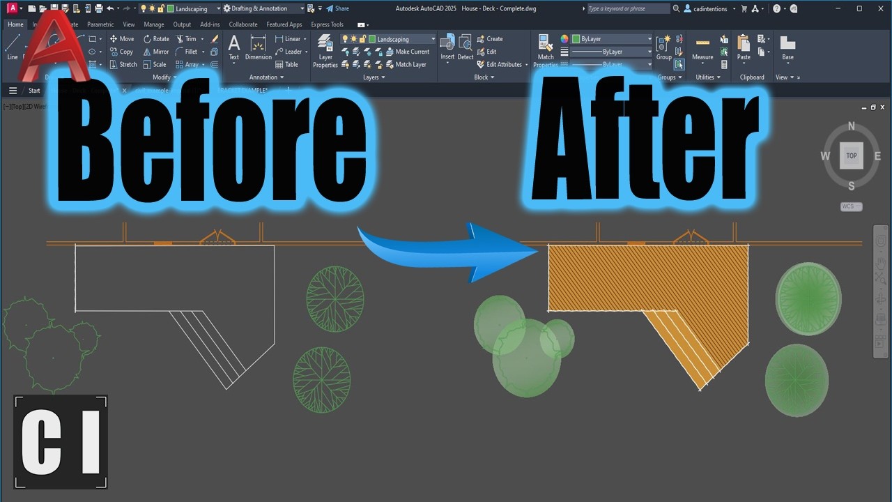 Visual Tricks That Instantly Upgrade Your AutoCAD Drawings - YouTube