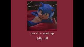 Download lagu run it (sped up) - jelly roll | sonic movie 3