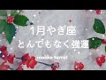 【山羊座　２０２６年　１月】　勝負の年がやってきた