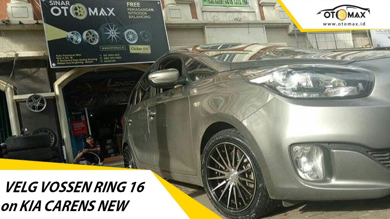 Modifikasi Mobil KIA Carens Velg Vossen Ring 16 1035 