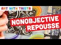 Nonobjective repousse art tutorial  art with trista