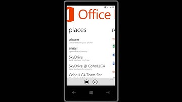 Office for Windows Phone 8 Access and Search