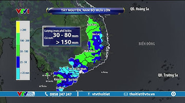 Cả nước chiều và đêm nay có mưa giông mạnh, có nơi mưa rất to | VTVWDB