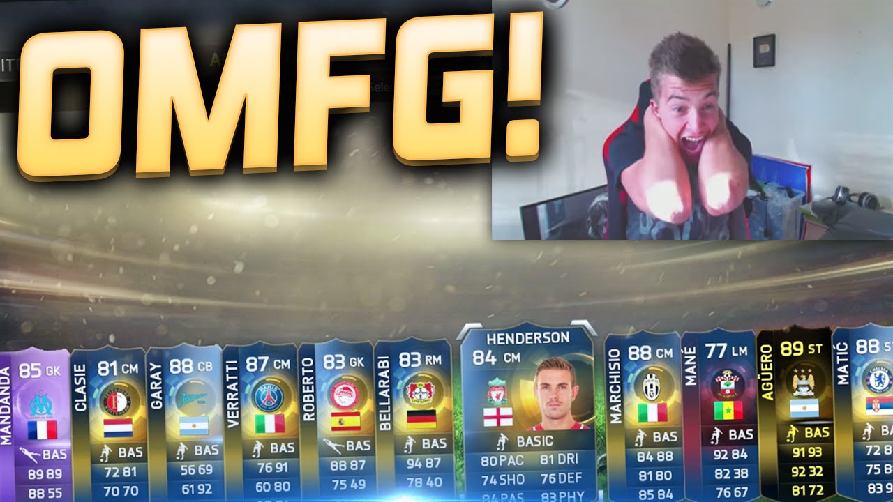 THE GREATEST FIFA 15 TEAM OF THE SEASON (TOTS) PACK OPENING OF ALL TIME