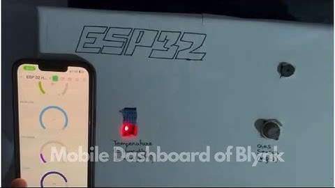 Home Security System using IoT and Blynk