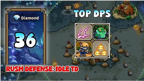 DIAMOND DUNGEON 36 | RUSH DEFENSE: IDLE TD