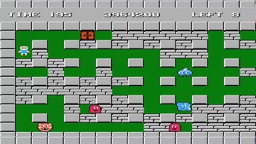 Bomberman Stage 21-25 Nintendo NES Video Game