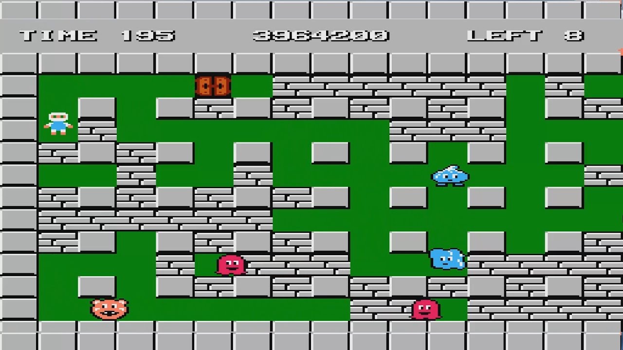 Bomberman Stage 21-25 Nintendo NES Video Game