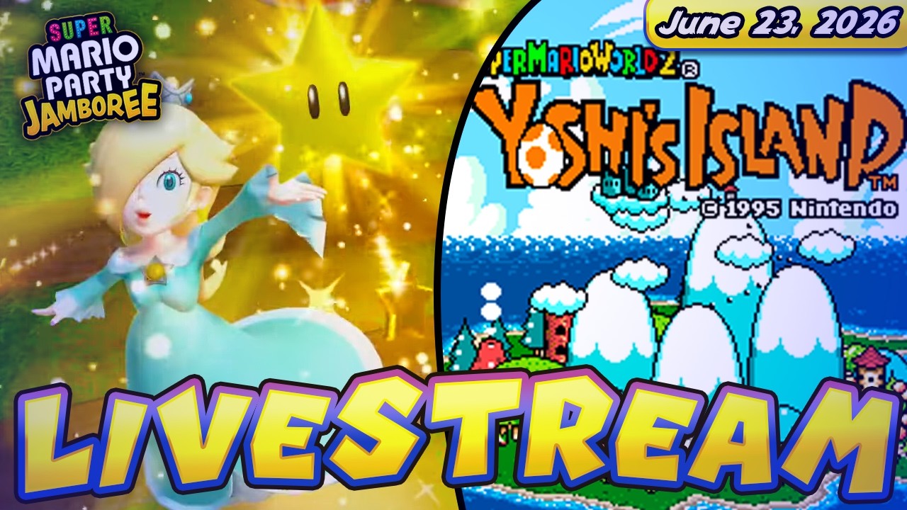 Super Mario Party Jamboree with YOU! + Continuing Yoshi's Island Later!