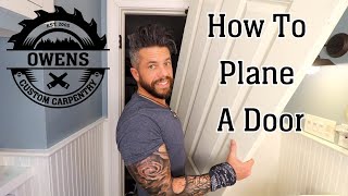 How To Plane a Door