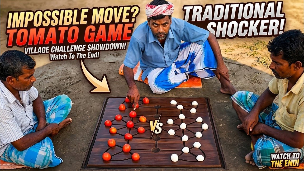 14 piece Challenging Game | Village Style Game jouer a un nouveau Style de jeu sur le sol