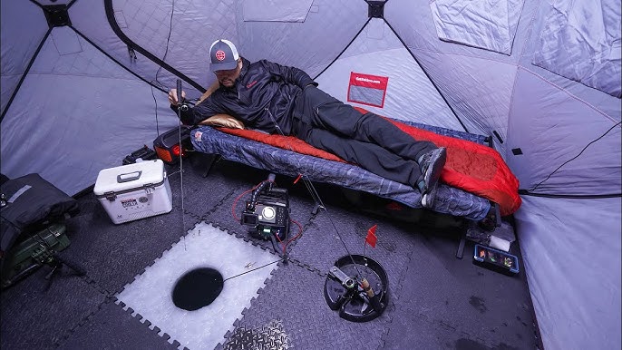 Ice Camping - How to Ice Fishing Camp Overnight - Gear and Set Up