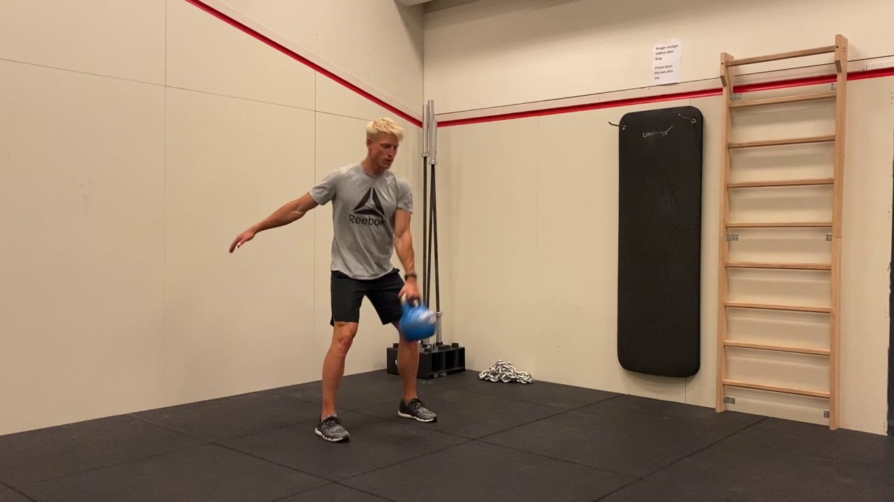 Single Arm Kettlebell Swing YouTube