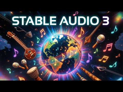 Thumbnail for Stable Audio 3: Created Music From 20+ Countries Locally