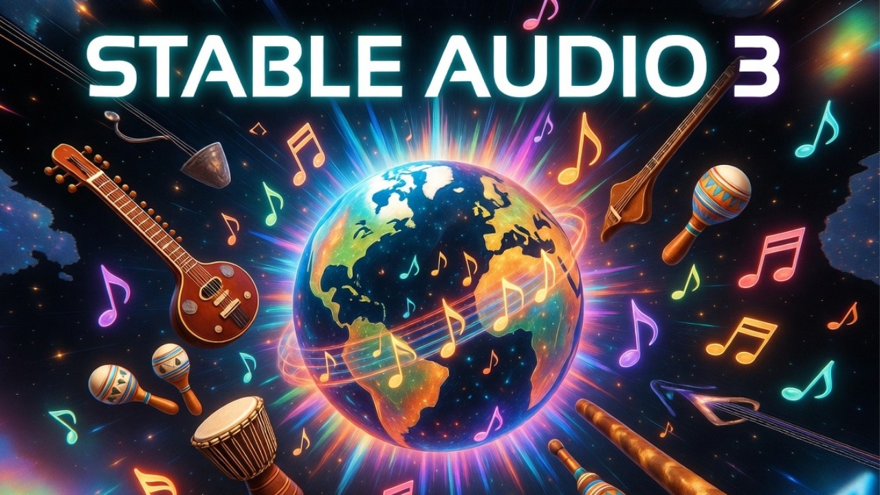 Stable Audio 3: Created Music From 20+ Countries Locally