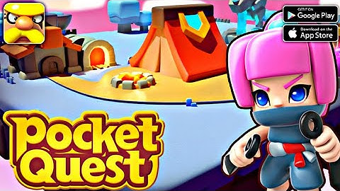 Pocket Quest : Merge RPG || Android - iOS Gameplay ( HD - 4K )