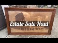 Shop a vintage estate sale with me estate sale haul