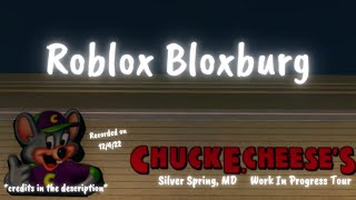 Chuck E. Cheese's Silver Spring MD - Roblox Bloxburg Build