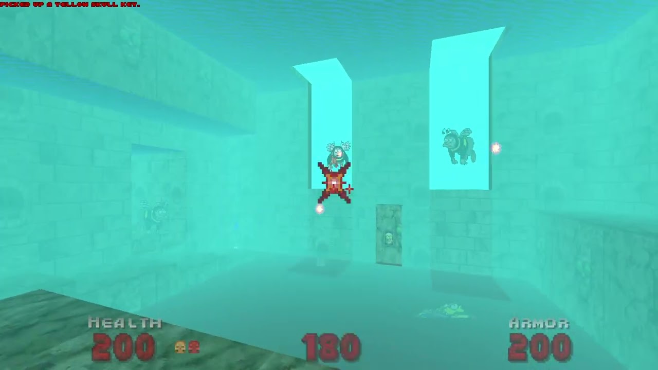 Innocence X (Ultimate Simpsons Doom Mod) - level 4 Romantic Nightmare