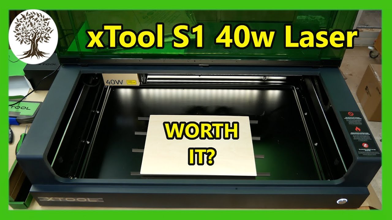 xTool S1 40W: The new king of fully enclosed diode laser engraver with  super strong cutting power 
