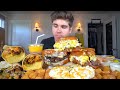 Eating the BEST Egg Sandwiches and LOADED Breakfast Burritos + Tots Mukbang ..ROUND 2!