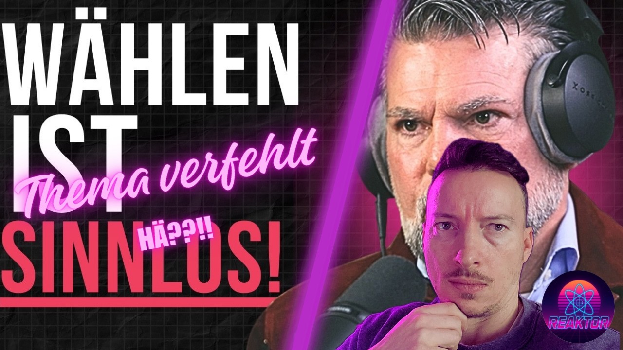 REAKTION AUF: Warum uns keine Partei retten wird (auch nicht die AfD) l  Kayvan Soufi-Siavash