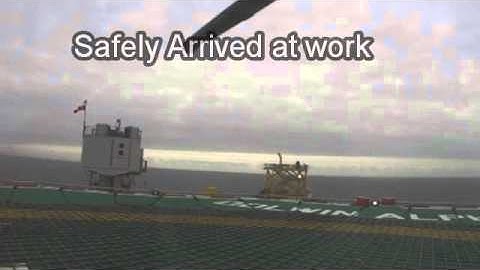 going to work on a North Sea HVDC platform
