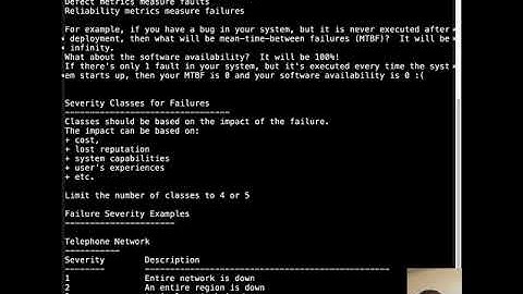 Software Reliability
