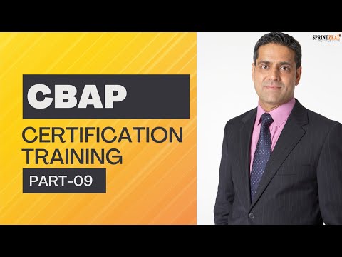 CBAP certification training | CBAP online training | business analyst training for beginners part-9