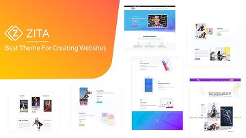 Zita WordPress Theme Intro