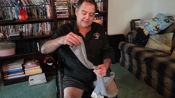 101 Apply shrinker on below knee amputee