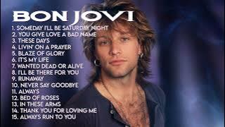 Bon Jovi Love Songs ❤️ The Most Beautiful Slow Rock Ballads Playlist