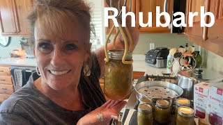 Canning Rhubarb For The Pantry