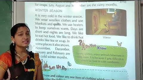 NCERT | CLASS II | EVS | Chapter 16 | Weather and Seasons