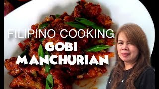 Filipino Cooking GOBI MANCHURIAN