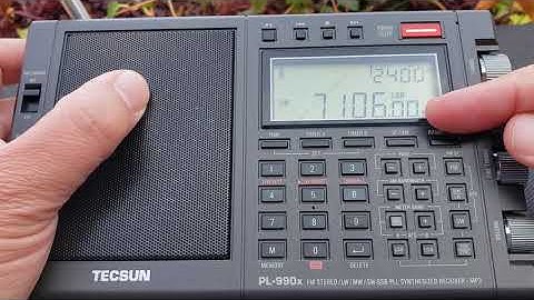Tecsun PL 990x frequency calibration is a mystery
