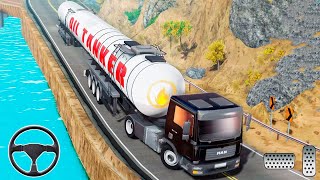 Oil Tanker Truck Games - Offroad Truck Driving Simulator 2023 - Best Android Games Free screenshot 2