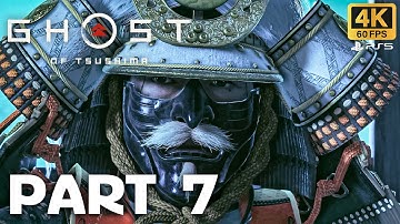 GHOST OF TSUSHIMA GAMEPLAY WALKTHROUGH - PART 7 (PS5 4K 60FPS) - NO COMMENTARY