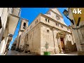 Mola di bari italy walking tour  4k  with captions