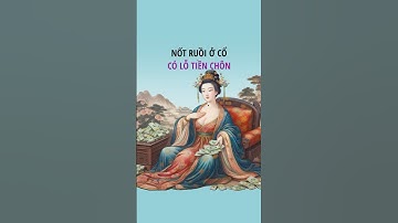 Nốt ruồi ở cổ có lỗ tiền chôn #namcanhcam