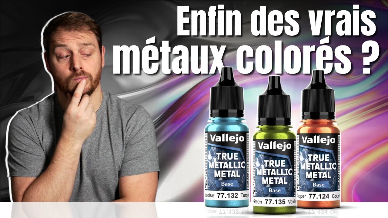 Nouveaux True Metallic Metal de Vallejo : révolution ou déception ?