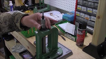 How to resize brass for reloading