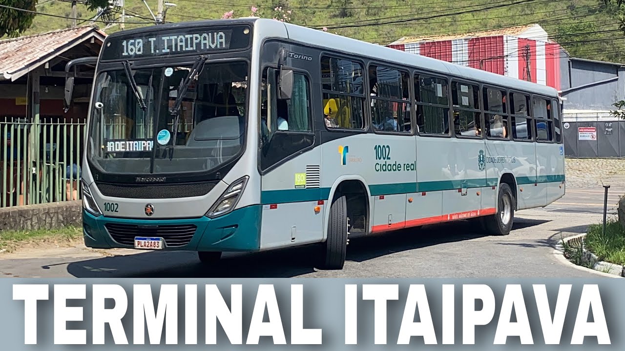 Terminal Itaipava ( Petrópolis/RJ ) - Movimentação de ônibus 