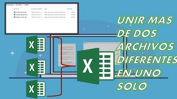 UNIR VARIOS ARCHIVOS EN UNO #excel
