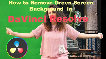 How to Remove Green screen background with the 3D Keyer in DaVinci Resolve.