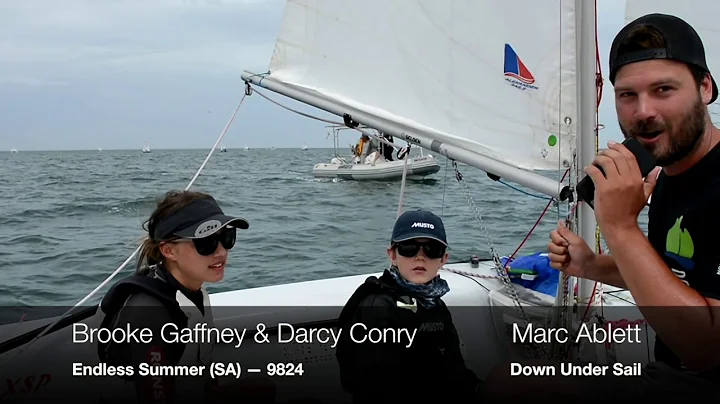 Brooke Gaffney & Darcy Conry interview - International Cadet Nationals