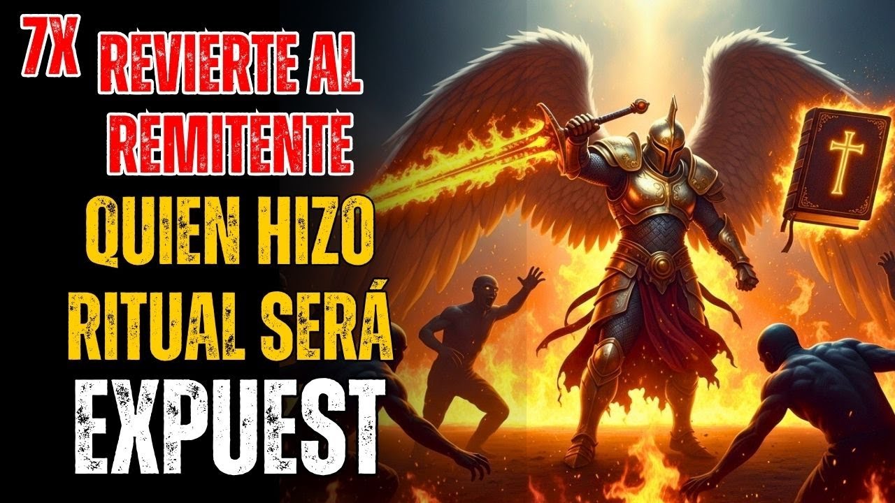 ⚔️ Oración de guerra: Dios EXPONE a quien usó tu nombre en un ritual y revierte el mal enviado
