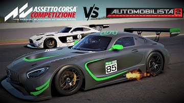 AMS2 vs ACC: Mercedes-AMG GT3 on Nürburgring GP