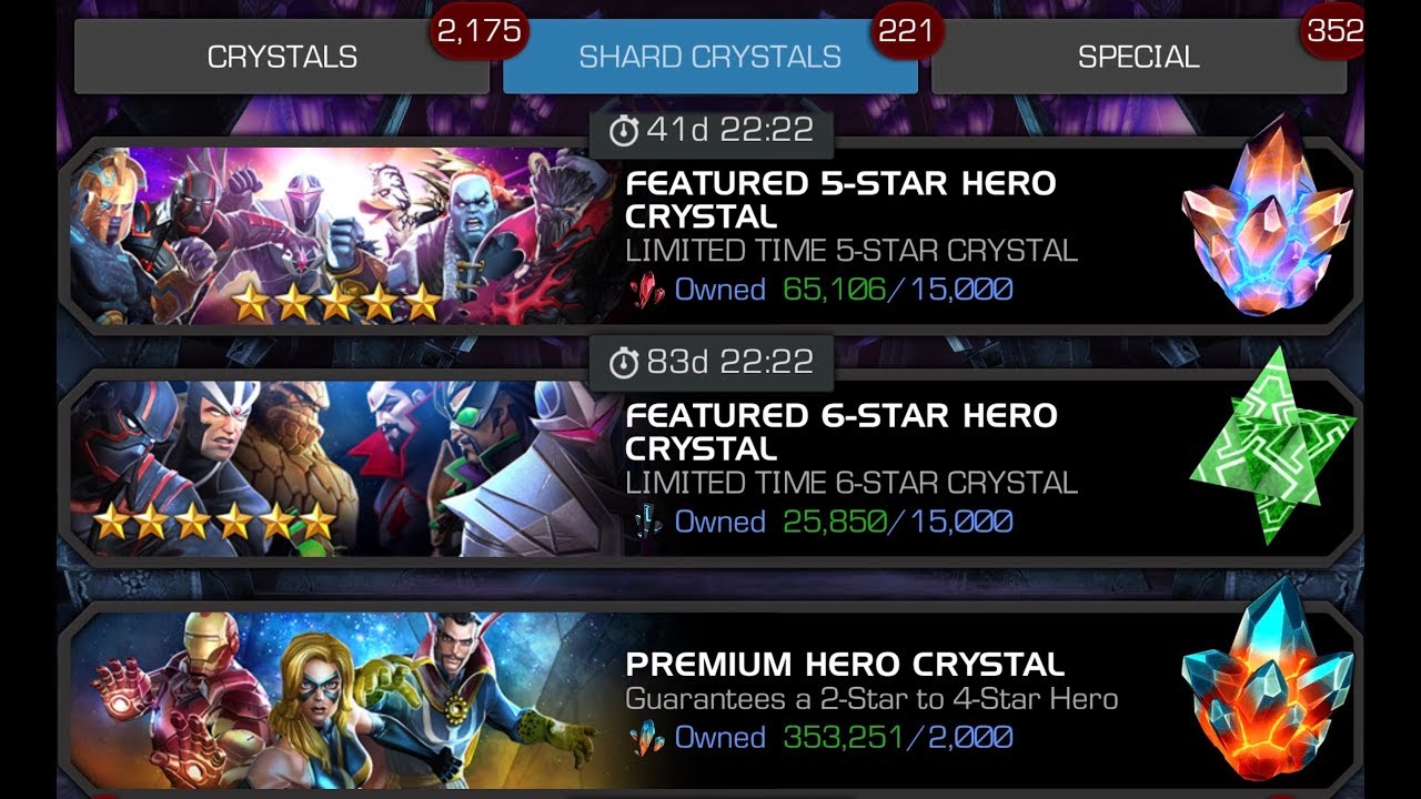 February 2019 Mass Crystal Opening