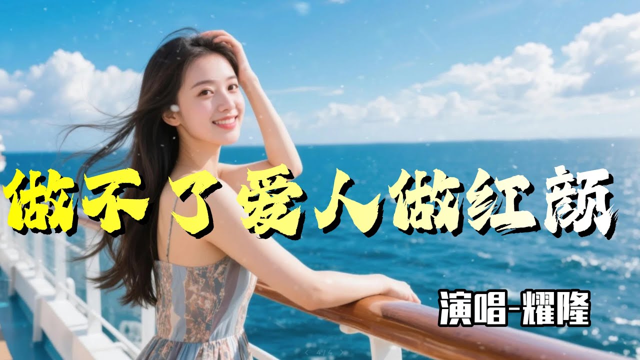 耀隆-做不了爱人做红颜「如果今生做不了你的爱人，我会做你一生知己红颜。 」傷感情歌！ ！ KKBOX Music